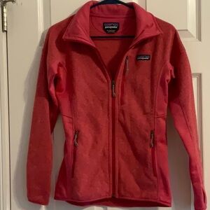 Patagonia Women’s Performance Better Sweater Jacket. Worn wear XS size,Reef pink